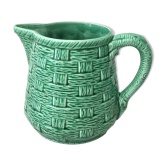 Pitcher barbotine Digoin Sarreguemines