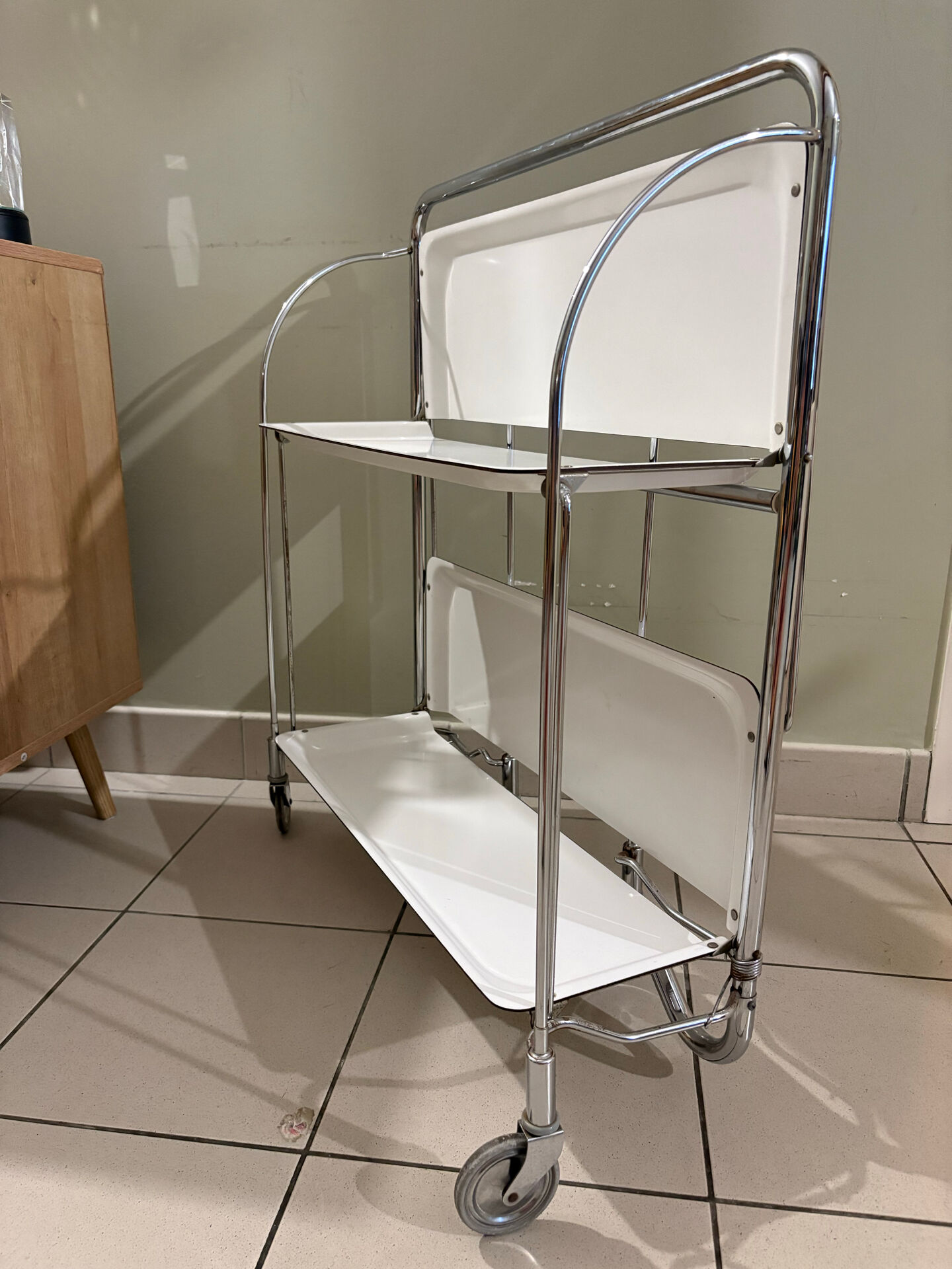 Desserte pliante Bremshey Gerlinol vintage 50’/60’