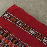 Vintage Kelim Rug in Red