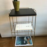 Golden metal dessert