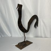 Vintage sculpture metal G. Raveneau circa 1970