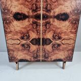 Vintage wardrobe in ash, 1970s