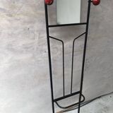 Wall rack on vintage stand 50s