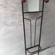 Wall rack on vintage stand 50s