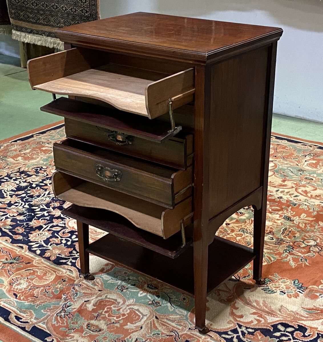 Furniture with mahogany partitions early 20th century