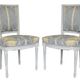 Set of 4 Louis XVI style chairs