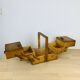 60s wood worker, sewing box