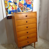 Vintage 1960s light wood clothing