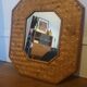 Rattan mirror
