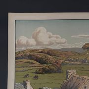 Lithograph by Henri Rivière, Aspects of Nature - The Valley