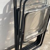 4 folding chairs design Stua Patent, 1970