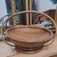 Corbeille ou panier en osier vintage
