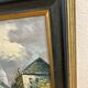 Oil on canvas signed Burnett, Paris