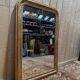 Louis-Philippe period mirror – Wood, stucco, and gold leaf