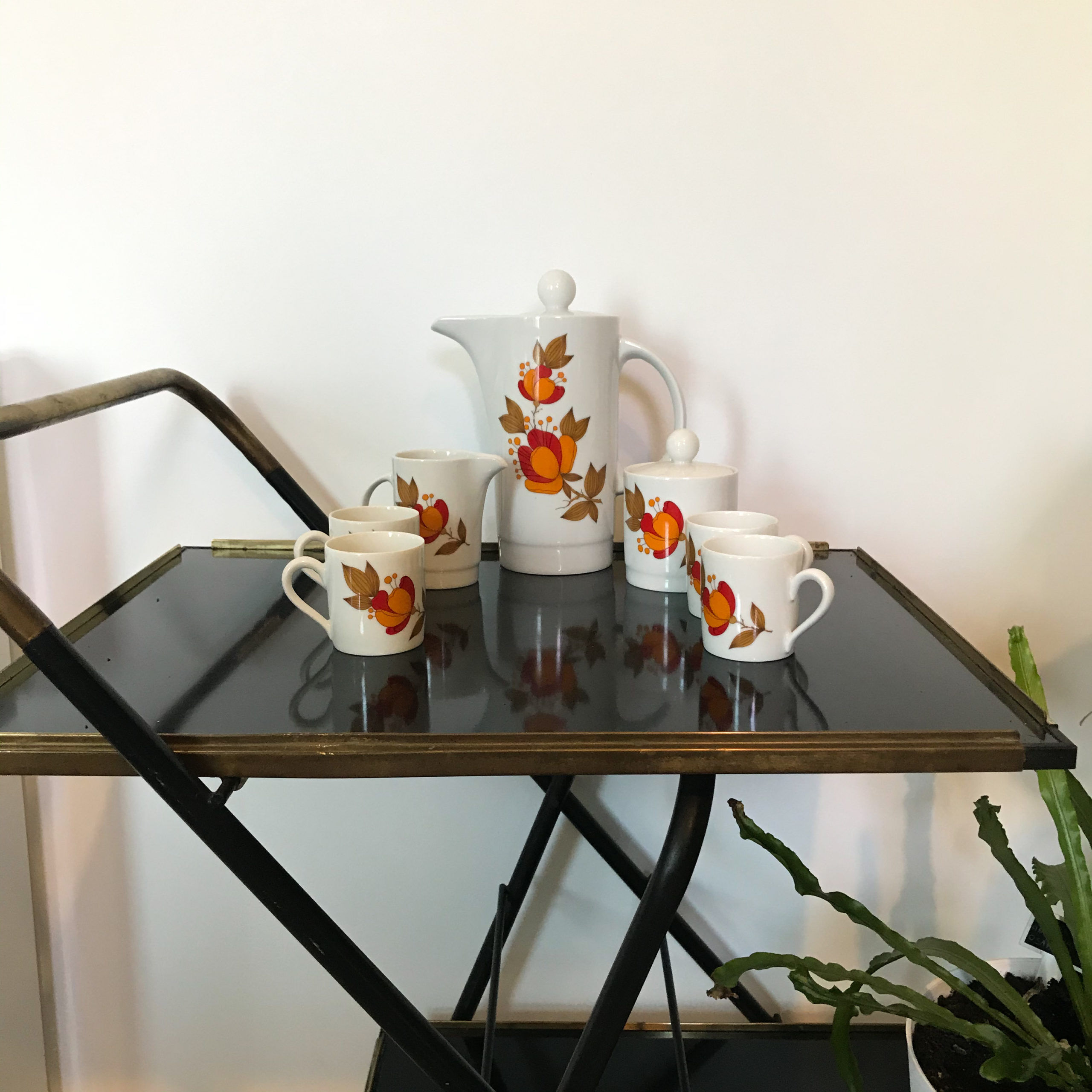 Porcelain coffee service
