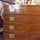 Commode de marine en acajou fabrication vers 1940