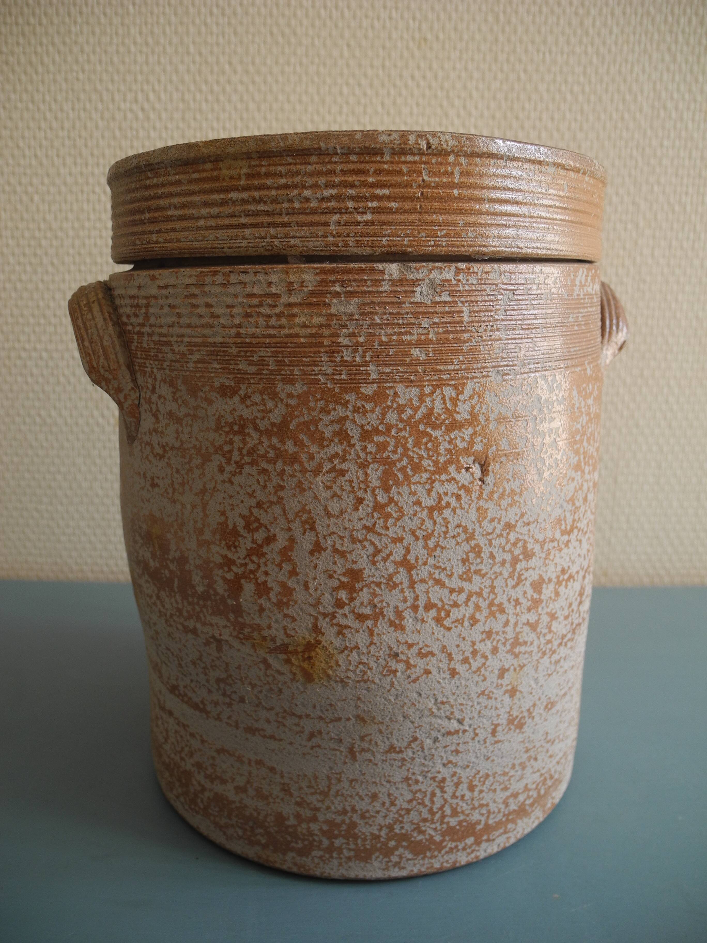 old stoneware butter dish grease pot decorative old french stoneware pot butter dish