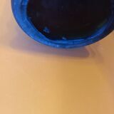 Glass and leather tobacco box