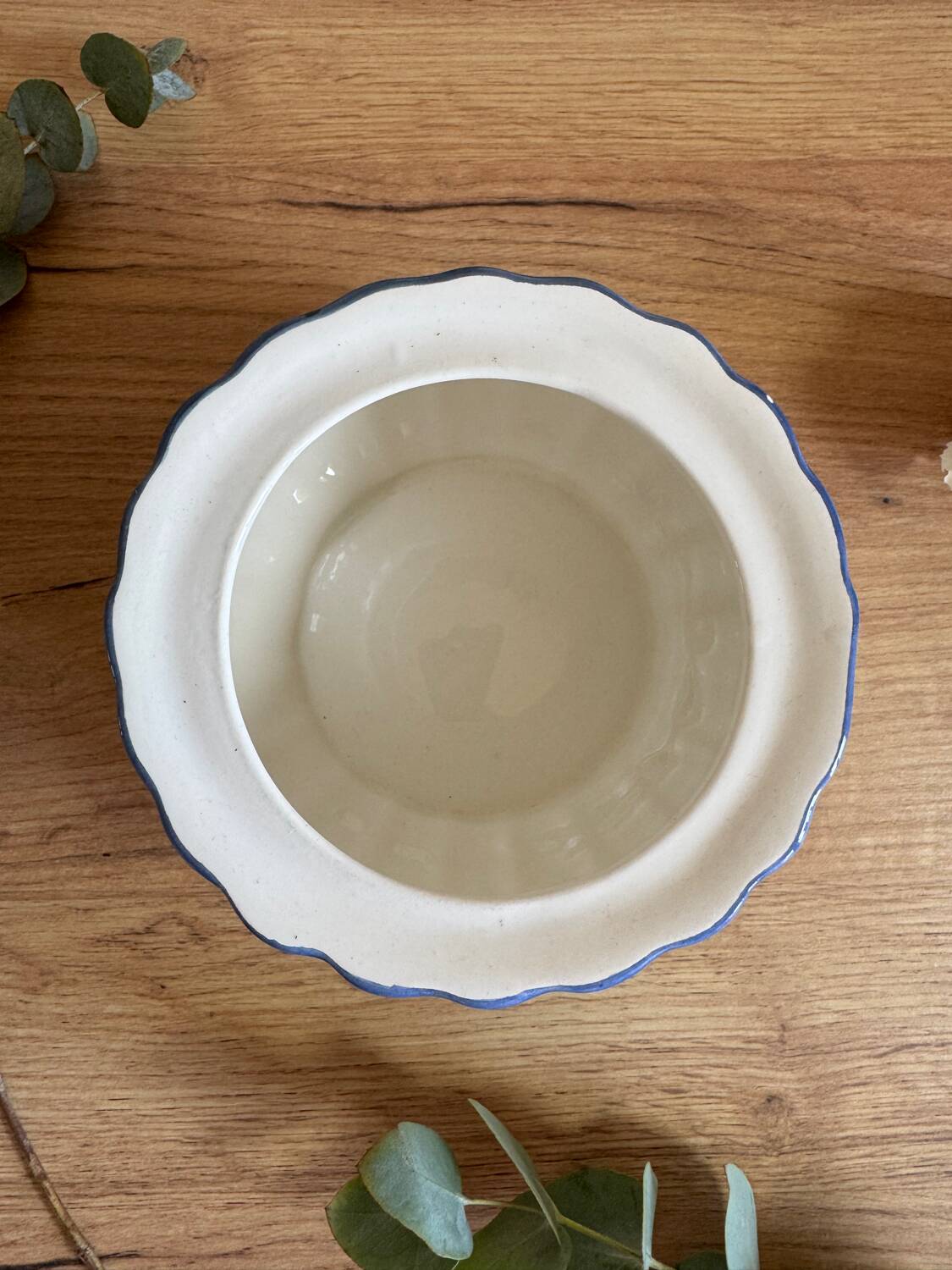 Vintage bird soup tureen