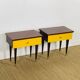 Paire de chevet vintage 1960