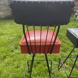 1950s Eiffel Bar Chairs in the Style of Frederick Weinberg - Set of 6