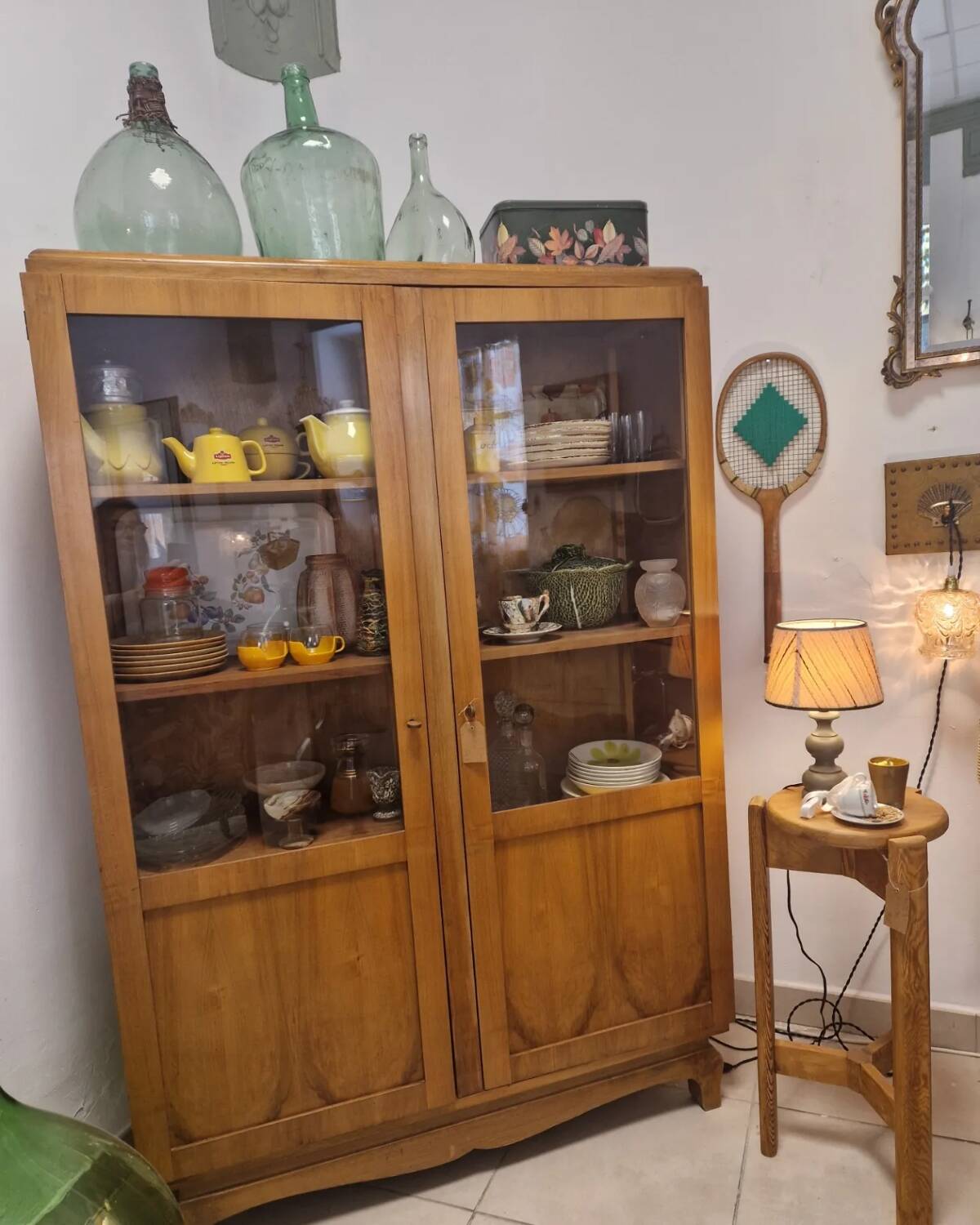 Wardrobe, vintage bookcase