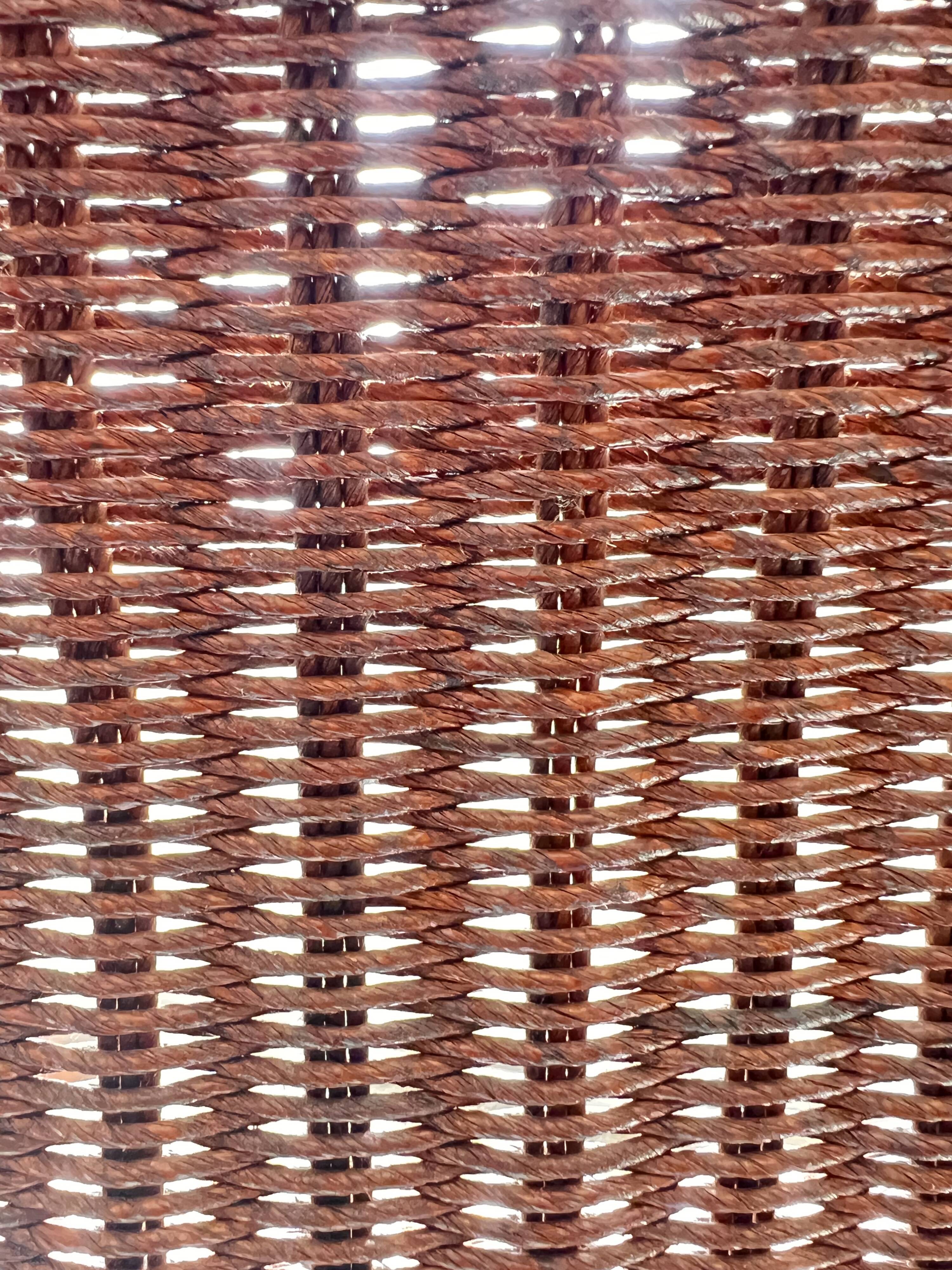 Fauteuil en rotin 70's