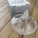Crystal sugar bowl