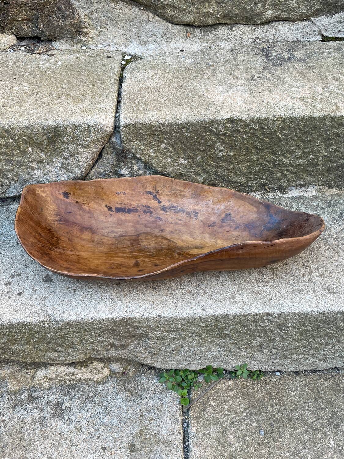 Large brutalist fruit bowl 1980