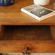 Antique walnut side table