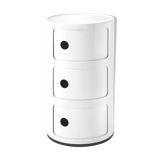 Anna Castelli's 3-storey bedside for Kartell