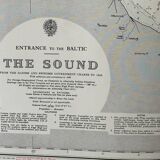 Denmark and Sweden The Sound Entrance to Baltic Nautical Map