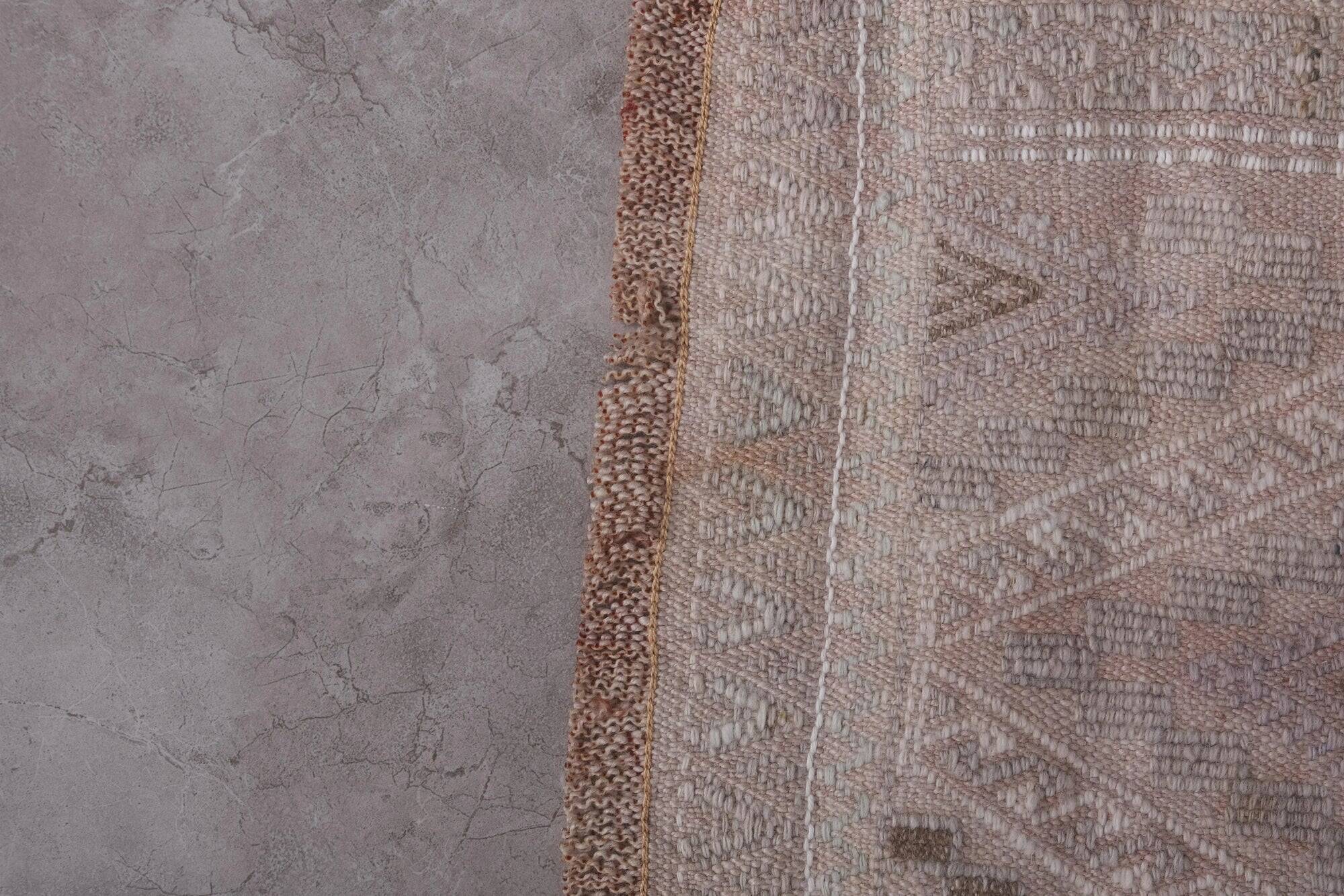 Vintage Turkish hallway rug 49x481 cm