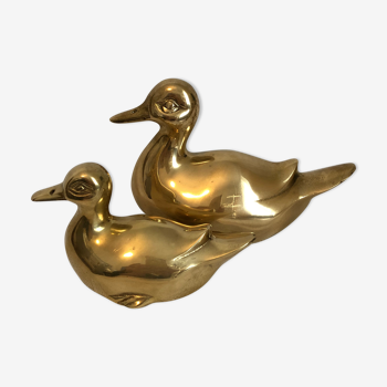 Brass ducks