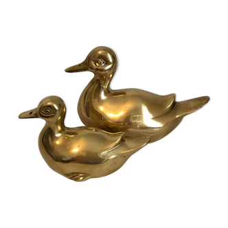 Brass ducks