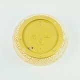 Mid-Century/Art Deco Geometric Amber Glass Ceiling Light - Limburg, 1970s