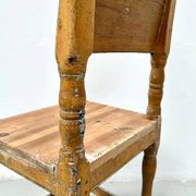 Chaise ancienne suédoise de style gustavien en pin du XVIIIe siècle