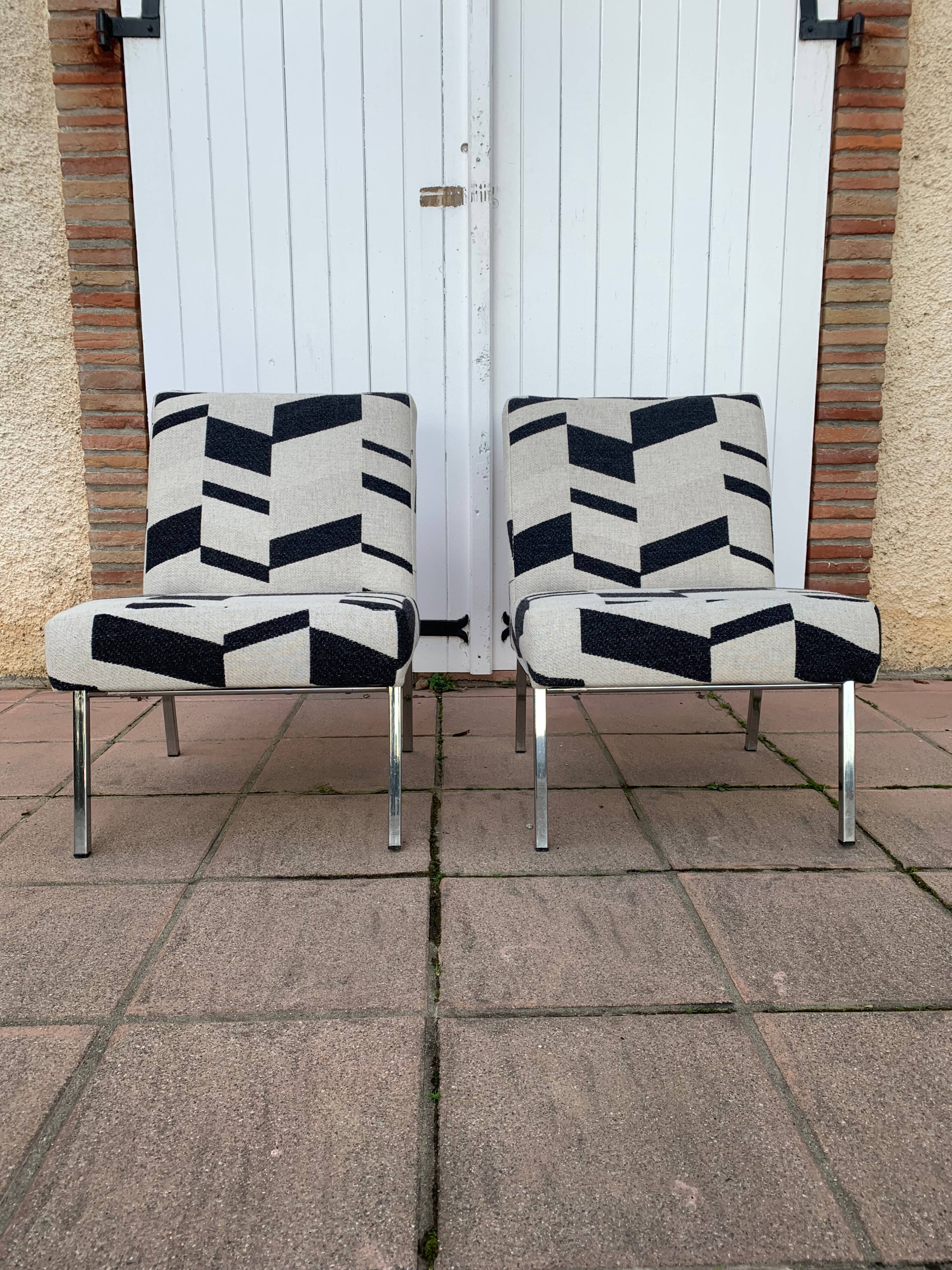 Vintage industrial armchair