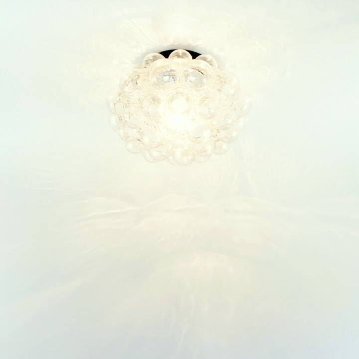 Large Mid-Century Bubble Glass Ceiling Light by H.Tynell for Limburg, 1970s
