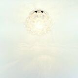 Large Mid-Century Bubble Glass Ceiling Light by H.Tynell for Limburg, 1970s