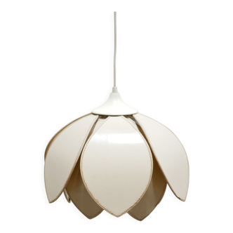 Vintage lotus flower pendant lamp