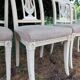 Lot 4 chaises directoire