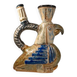 vase / zoomorphic sculpture "INCAS bird N°3225" ceramic stoneware 1950s