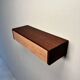 Vintage floating commode in teak and beech wood from the 1960s.