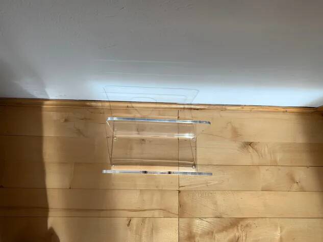 1970s Lucite Newspaper Kiosk