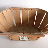 Batch of 6 storage cases, old fruit crates