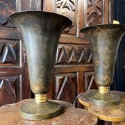 Beautiful pair of Art Deco lamps from the 1930s.
