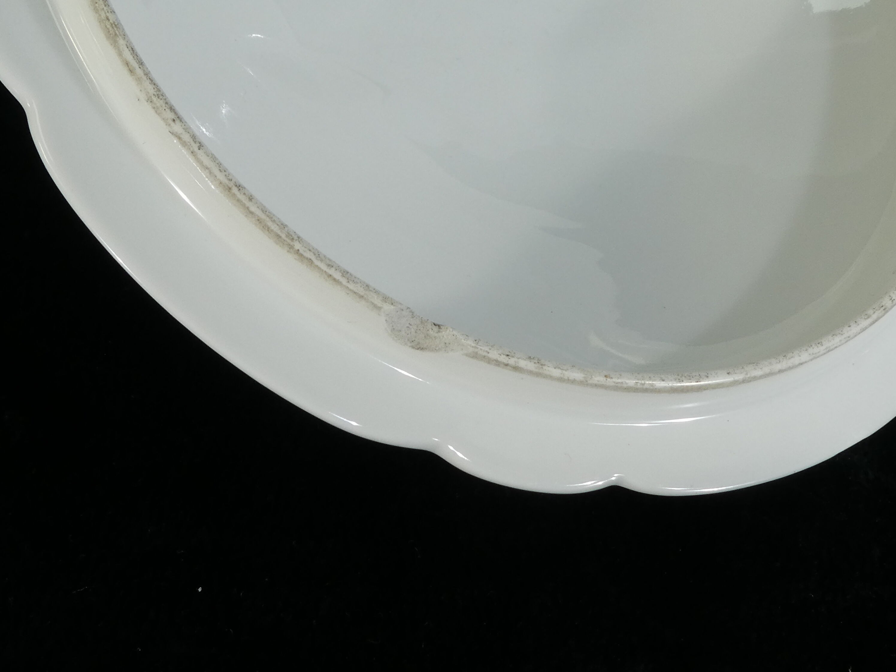 Limoges porcelain soup for E. Bourgeois Paris