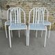 Ensemble de 4 chaises Robert Mallet-Stevens, années 60