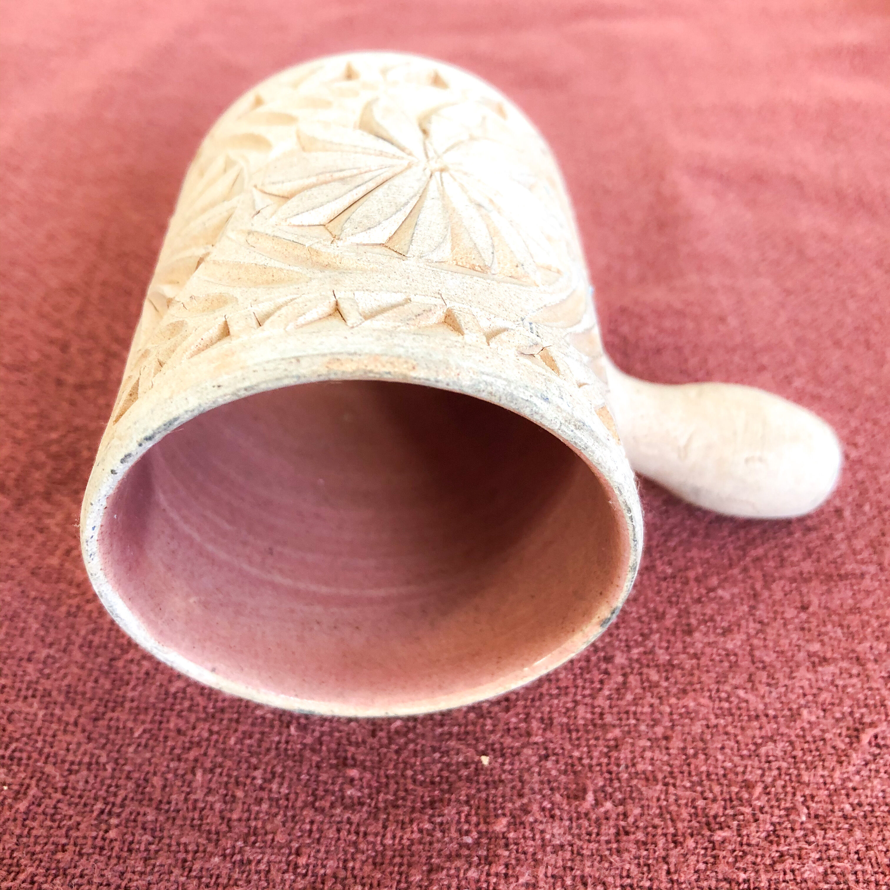 Oriental terracotta tea service